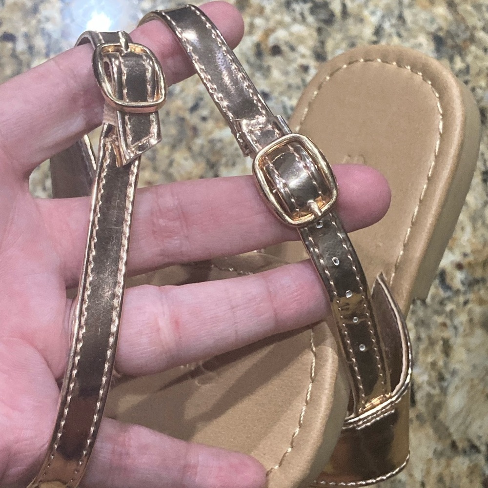 Simply be sequin flower sandals - Picture 8 of 14